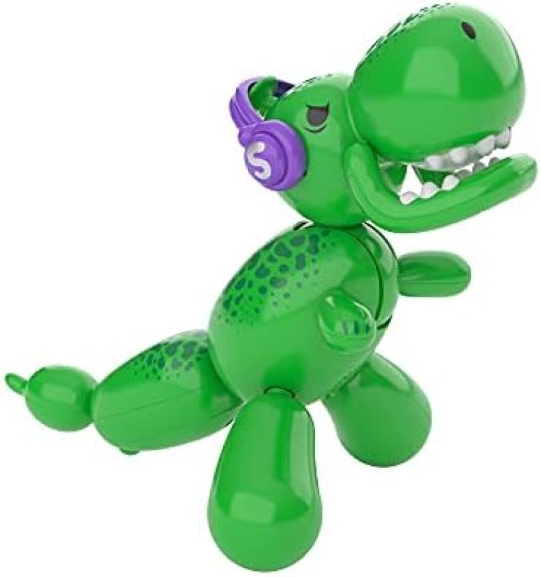 Squeakee The Balloon Dino | Interactive Dinosaur Pet Toy That Stomps, Roars and Dances. Over 70+ Sounds & Reactions, Multicolor