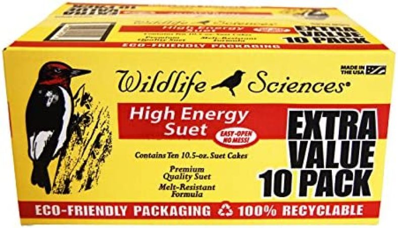 Wildlife Sciences High Energy Suet Cake 10 Pack