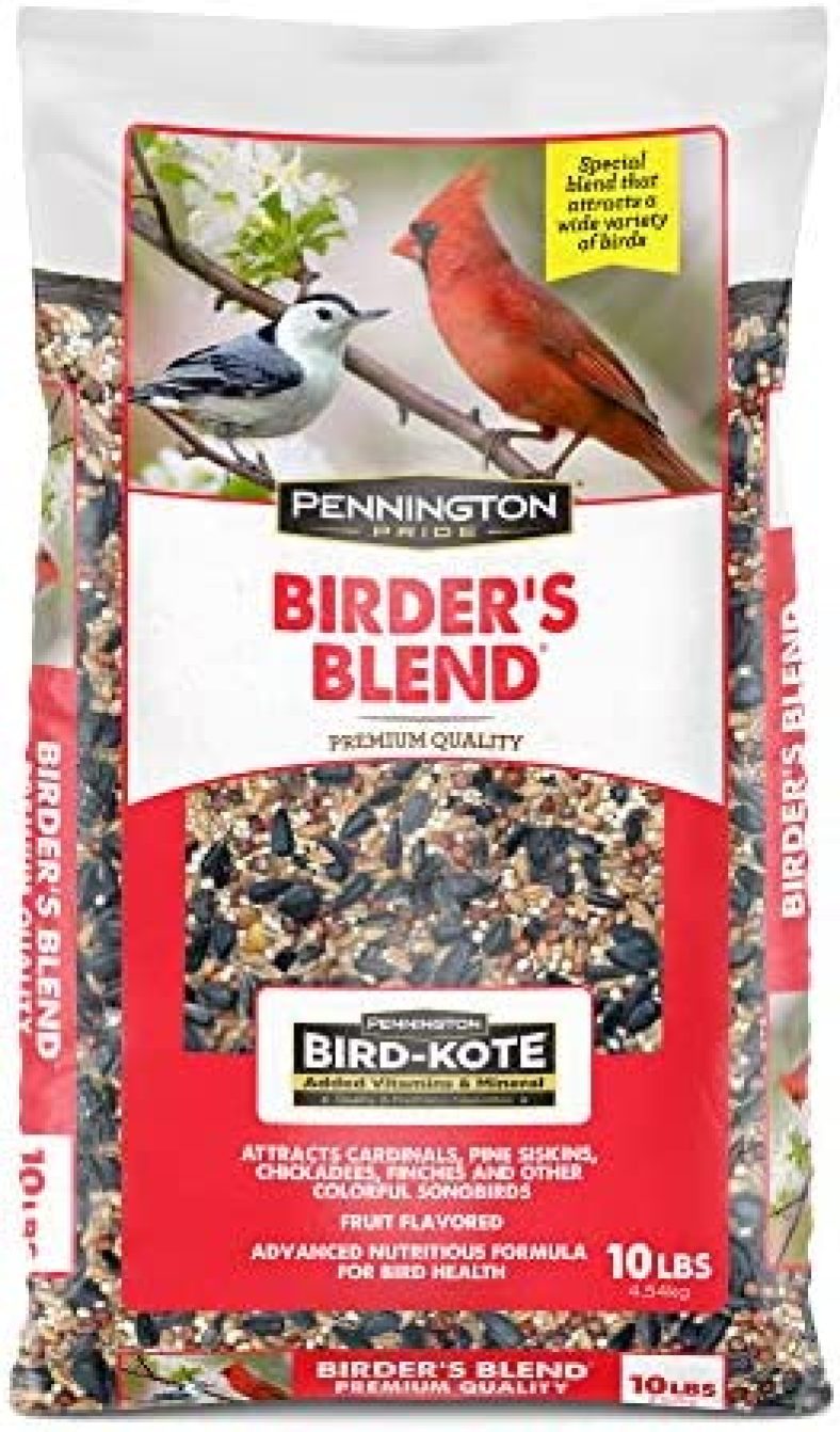 Pennington Pride Birder’s Blend Wild Bird Seed, 10 lb