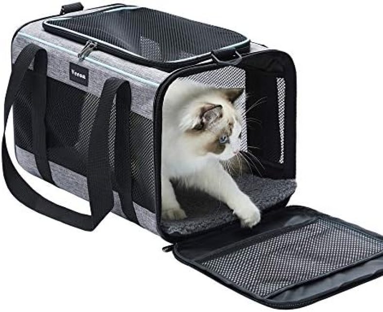 Vceoa Carriers Soft-Sided Pet Carrier for Cats